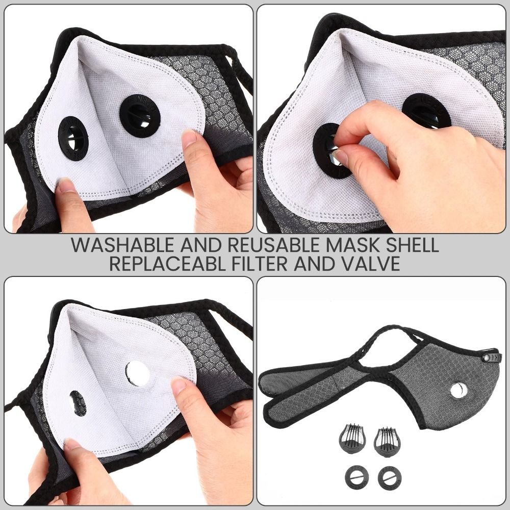 Дышащая эргономичная маска от  – обзор и цена Anti Pollution Mask