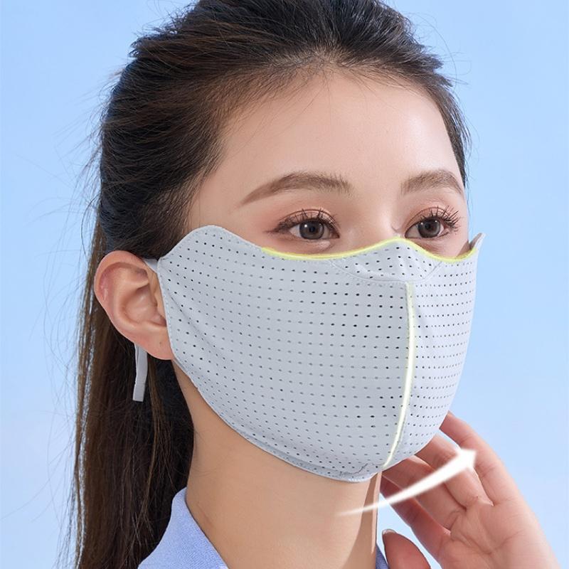 Маска из ледяного шелка с защи – обзор и цена Sports Mask Breathable