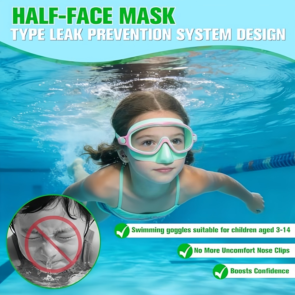 Детские очки для плавания с за – обзор и цена Anti Pollution Mask